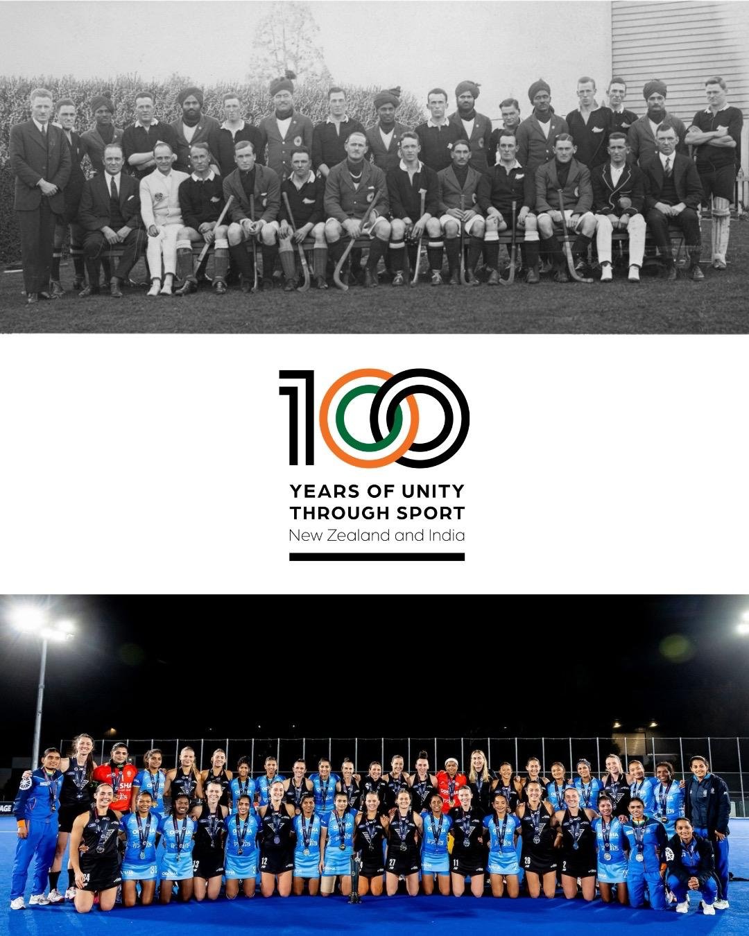 Celebrating 100 Years of Unity Through Sports: India–New Zealand