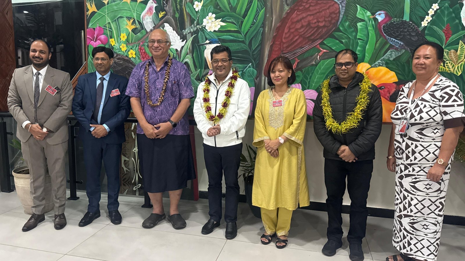 Hon’ble Minister of State for External Affairs and Textiles Shri Pabitra Margherita was warmly welcomed in Apia, Samoa on his first official visit to Samoa from 15-17 Oct 2026.