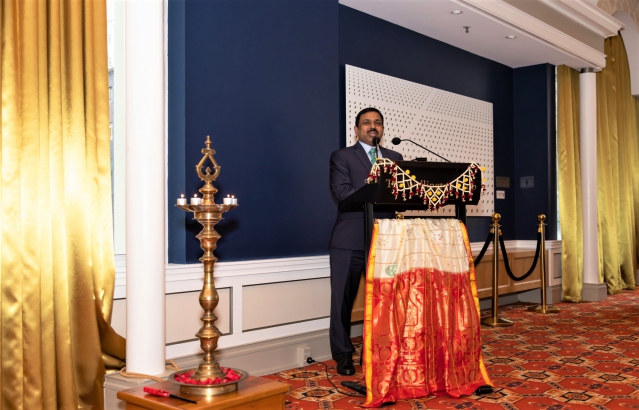 The Wellington Club celebrated Diwali on 5th November 2021.  H.E. Muktesh K. Pardeshi, High Commissioner of India, attended the Diwali celebration and highlighted the significance of Diwali. Officials from the High Commission of India with their families also attended the Diwali Dinner Party.