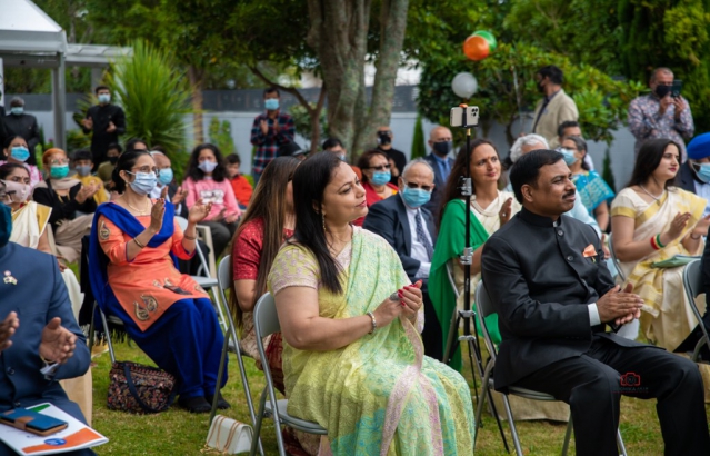 On the occasion of the 73rd Republic Day of India, High Commissioner Mr. Muktesh K. Pardeshi launched an 