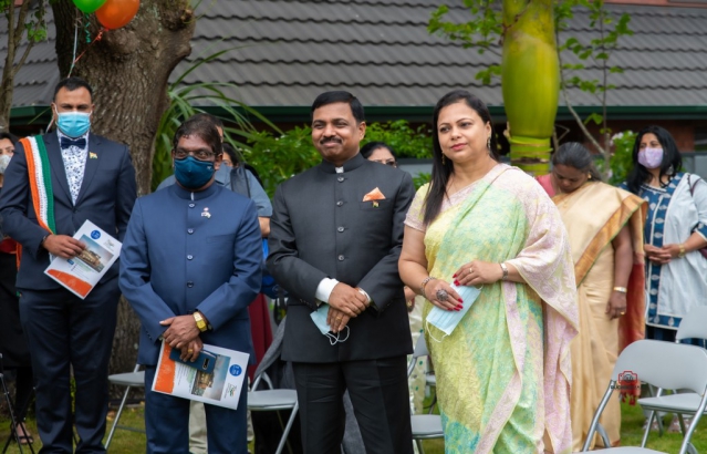 On the occasion of the 73rd Republic Day of India, High Commissioner Mr. Muktesh K. Pardeshi launched an 
