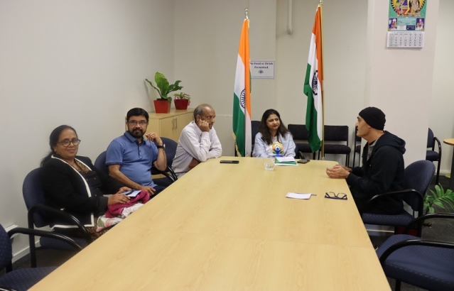 HCI Ms. Neeta Bhushan interaction with members of Indian Diaspora.