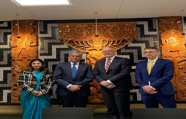 The 5th India-New Zealand Foreign Ministry Consultations was held in Wellington on 18 August 2023.