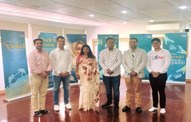 Visit of Her Holiness Sudiksha ji Maharaj at HCI wellington.