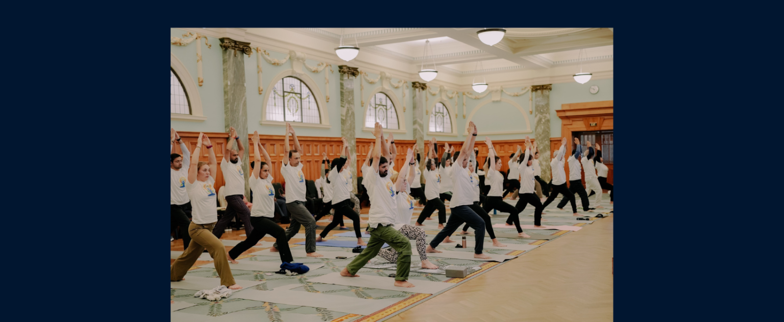 Celebration of 12th International Day of Yoga in collaboration with Heartfulness at Iconic Beehive, New Zealand Parlimaent.​