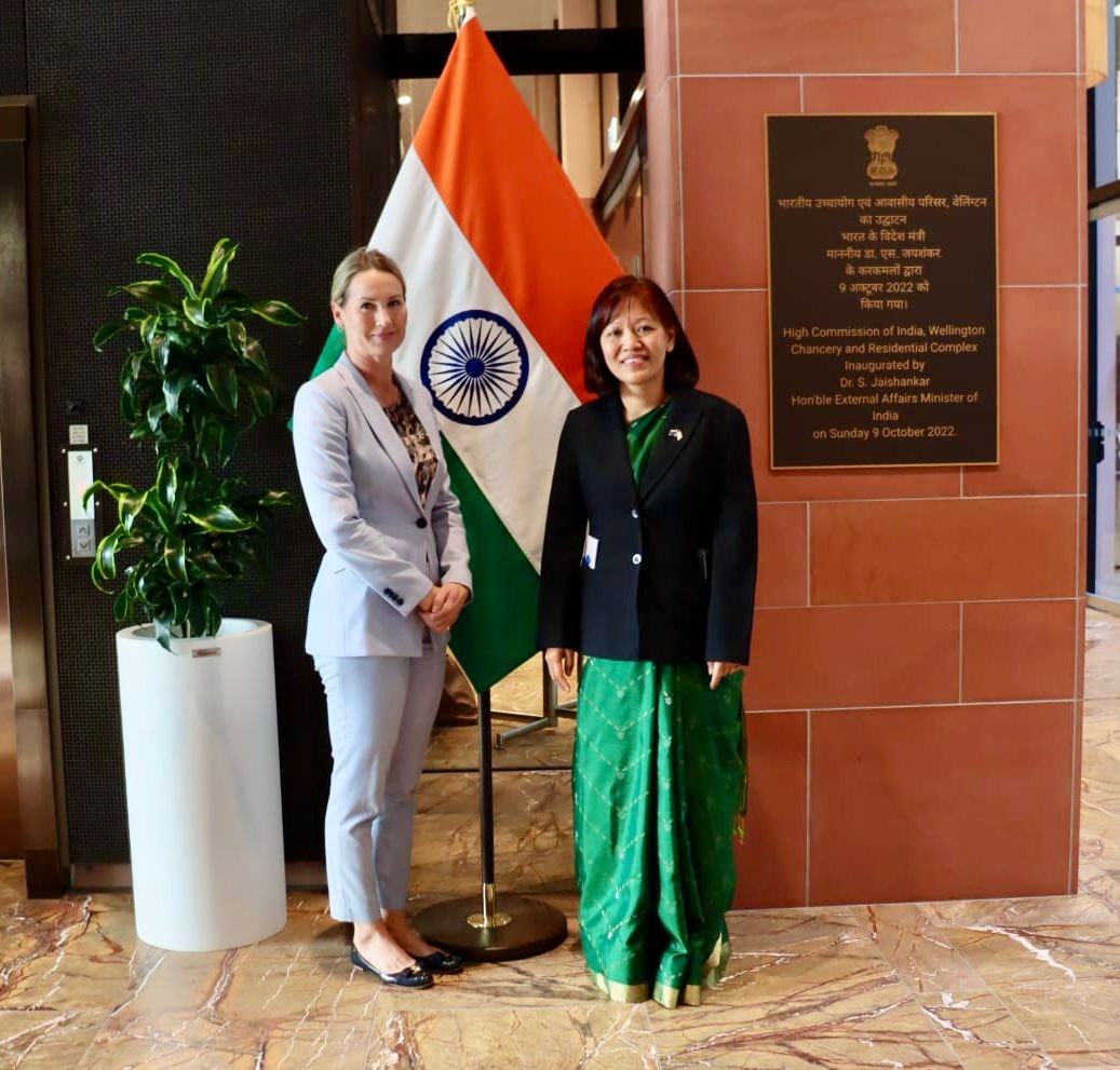 International Women’s Caucus meeting organised with Wellington Indian Association at High Commission of India.