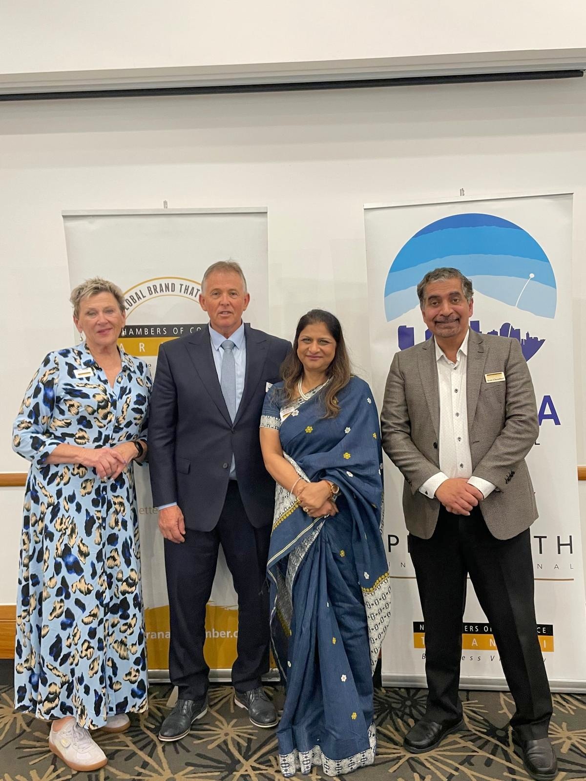 Business event on the current state of bilateral relations esp business partnerships b/w India-New Zealand in New Plymouth.