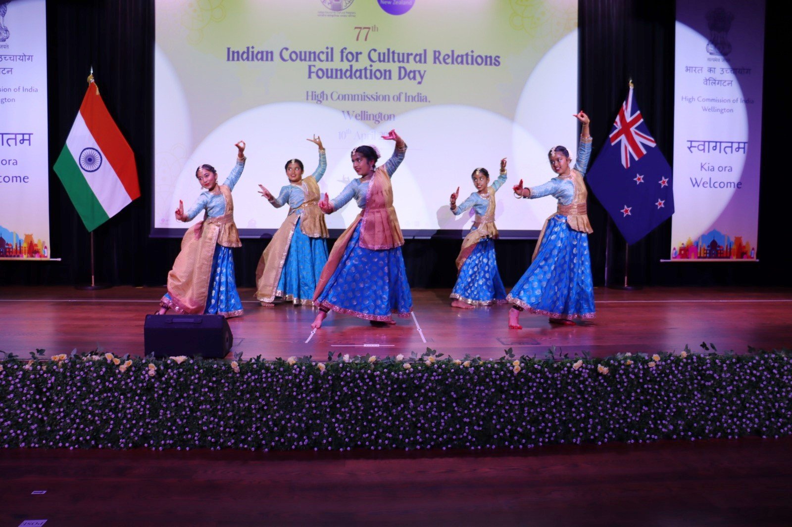 Celebration of 77th ICCR Day at the High Commission of India, Wellington