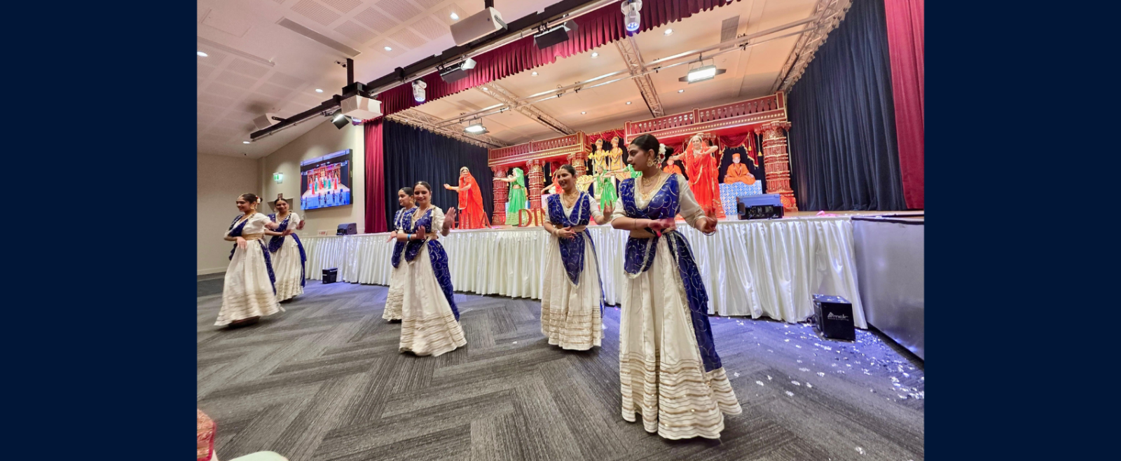 HC Neeta Bhushan was honoured to join Mahila Din Sabha during the inauguration of the new BAPS Swaminarayan temple in Wellington on 8th August 2025.