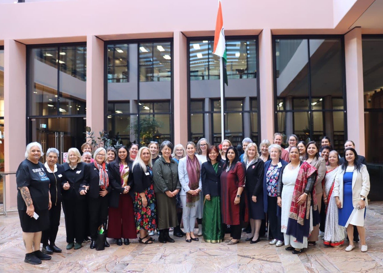 International Women’s Caucus meeting organised with Wellington Indian Association at High Commission of India.