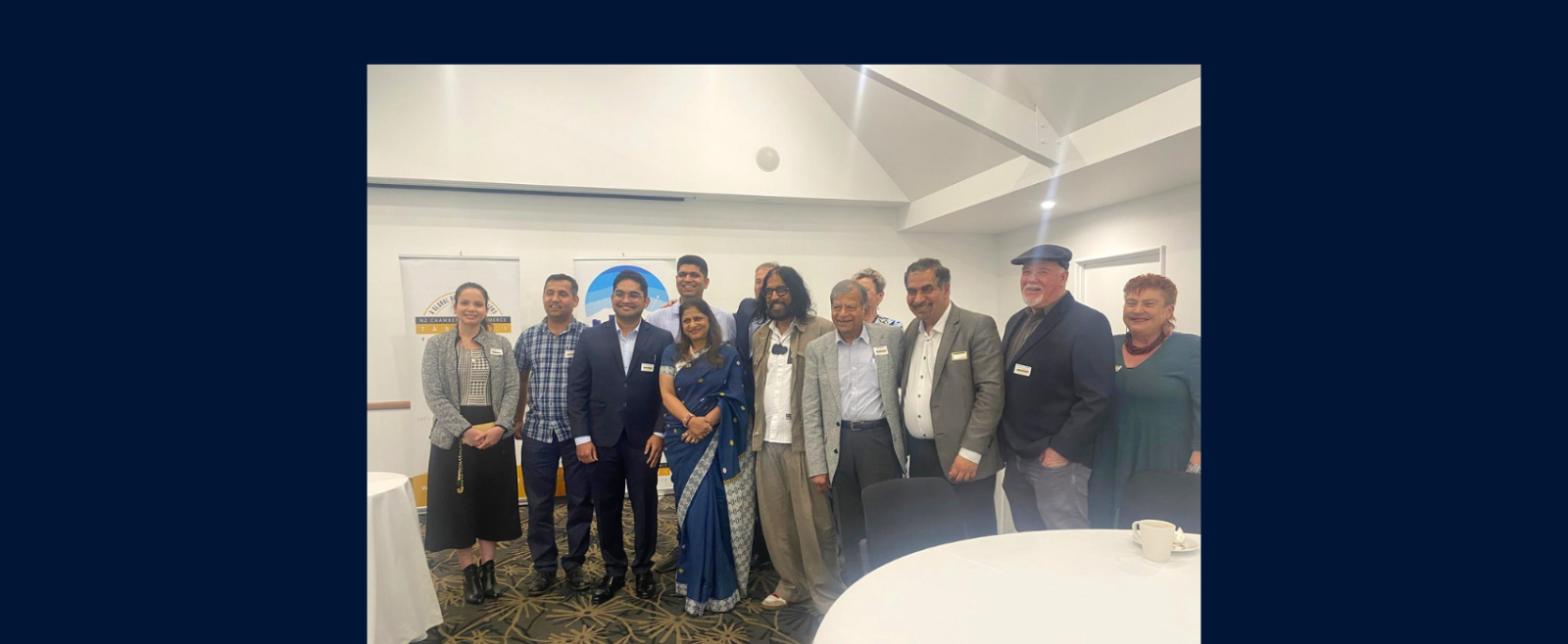 Business event on the current state of bilateral relations esp business partnerships b/w India-New Zealand in New Plymouth.