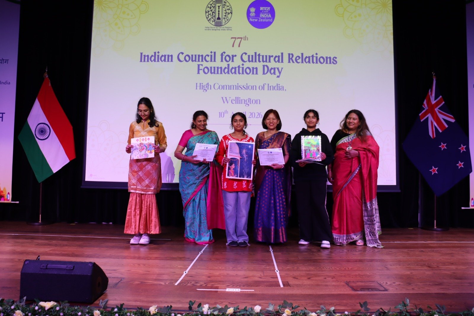 Celebration of 77th ICCR Day at the High Commission of India, Wellington