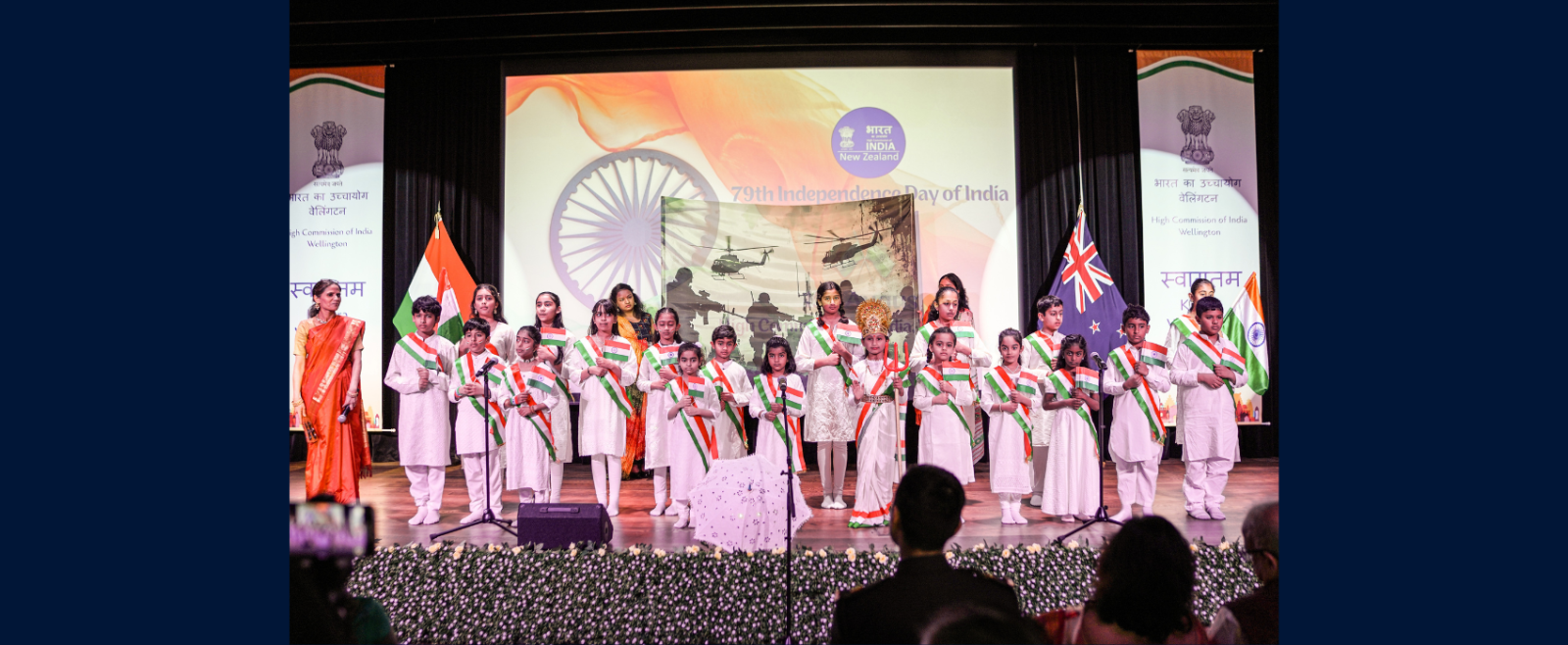 HCI celebrated the 79th Independence Day of India with enthusiastic participation from members of Indian diaspora & Kiwi friends.