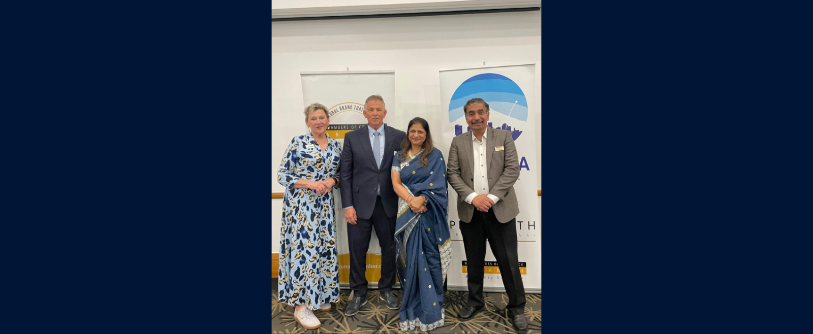 Business event on the current state of bilateral relations esp business partnerships b/w India-New Zealand in New Plymouth.