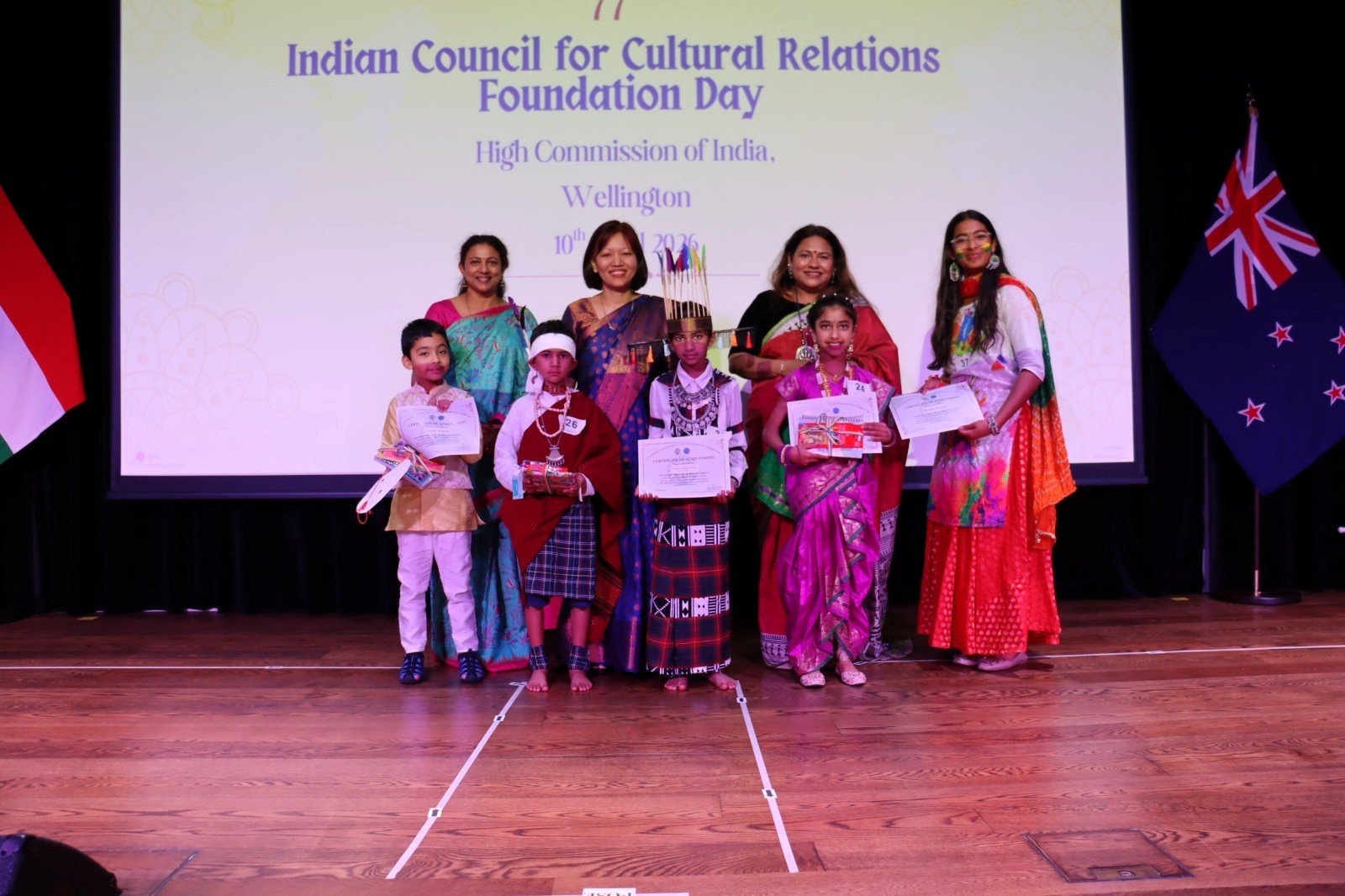 Celebration of 77th ICCR Day at the High Commission of India, Wellington