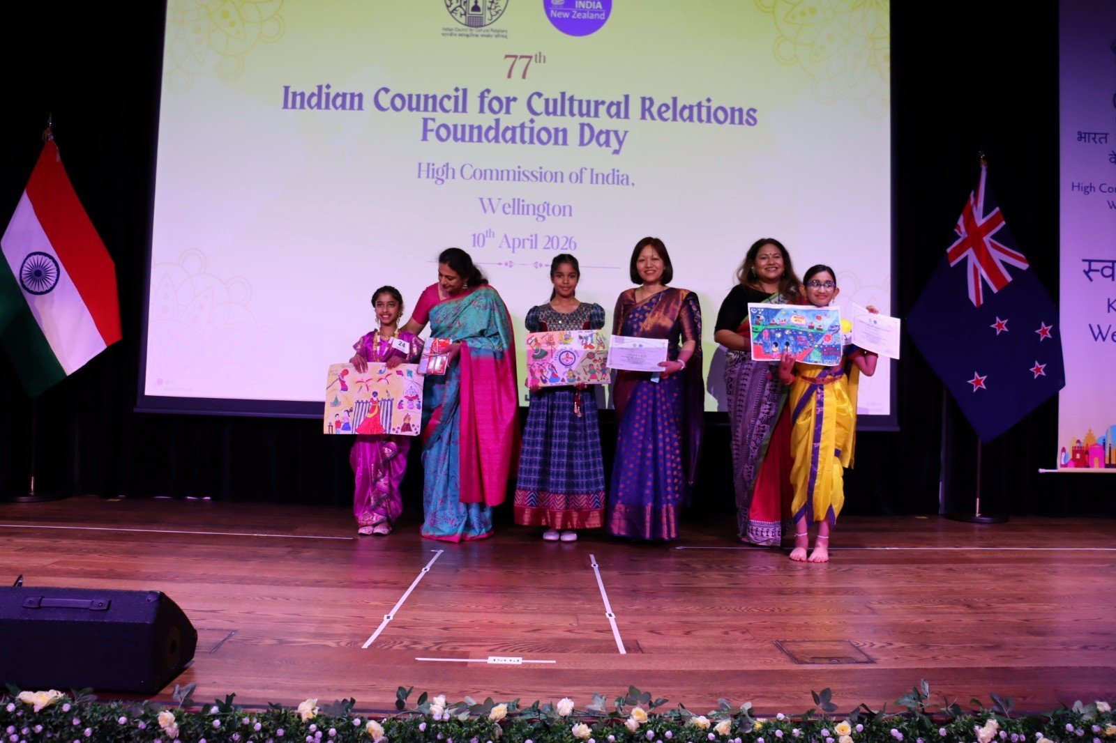 Celebration of 77th ICCR Day at the High Commission of India, Wellington