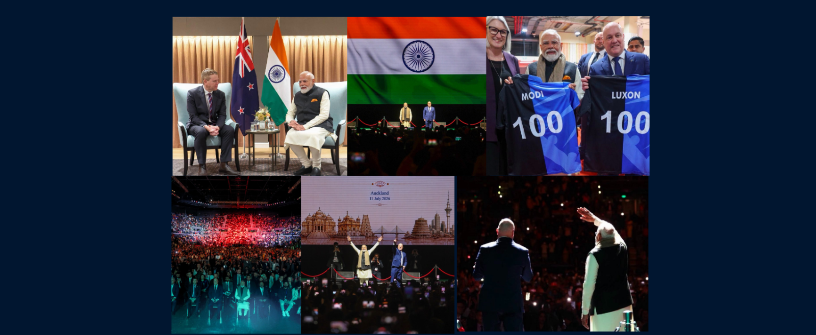 Official Visit of Hon'ble Prime Minister Shri Narendra Modi to New Zealand (10–11 July 2026)
