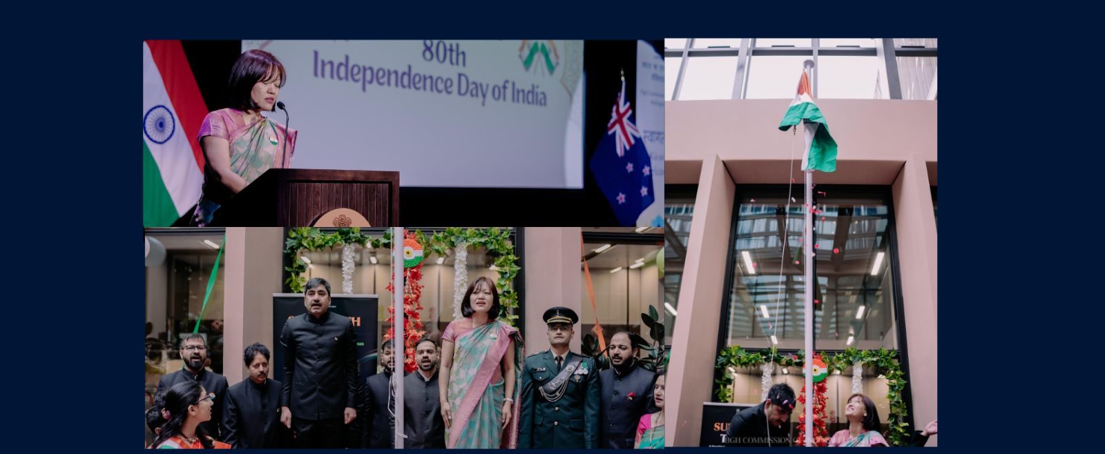 Celebration of 80th Independence Day of India