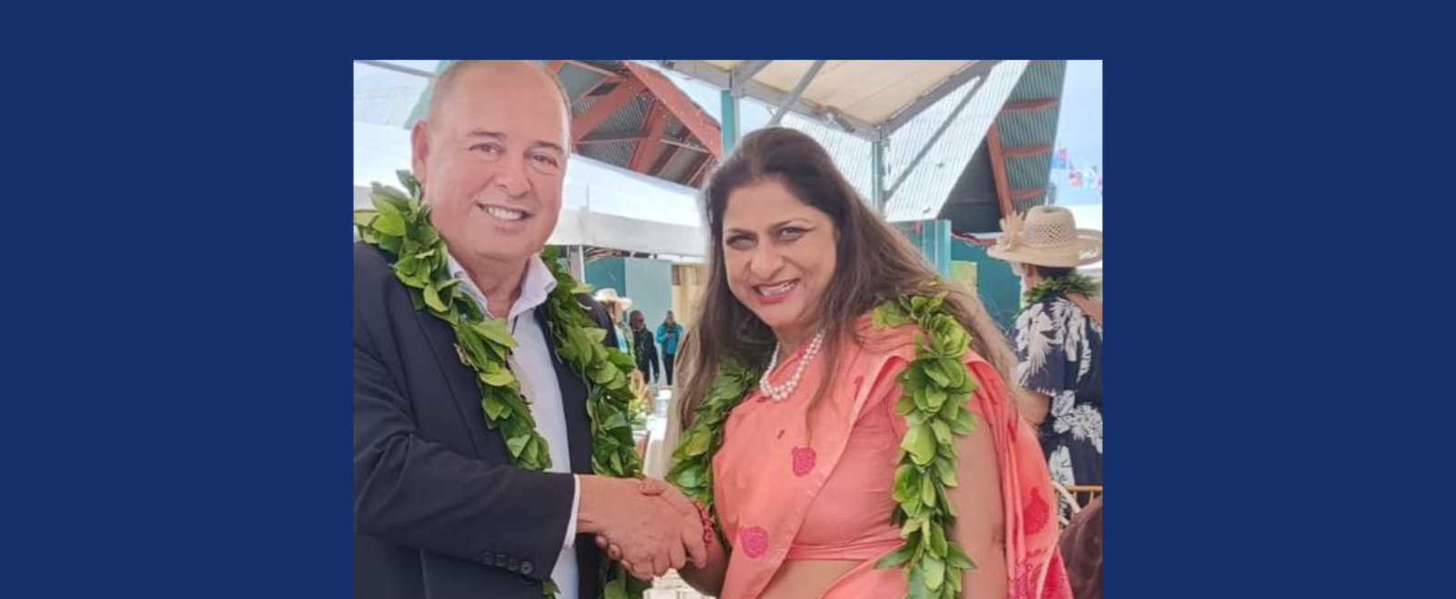 HC Neeta Bhushan participated in the 60th Anniversary celebrations of the Constitution Day of the Cook Islands in Rarotonga.