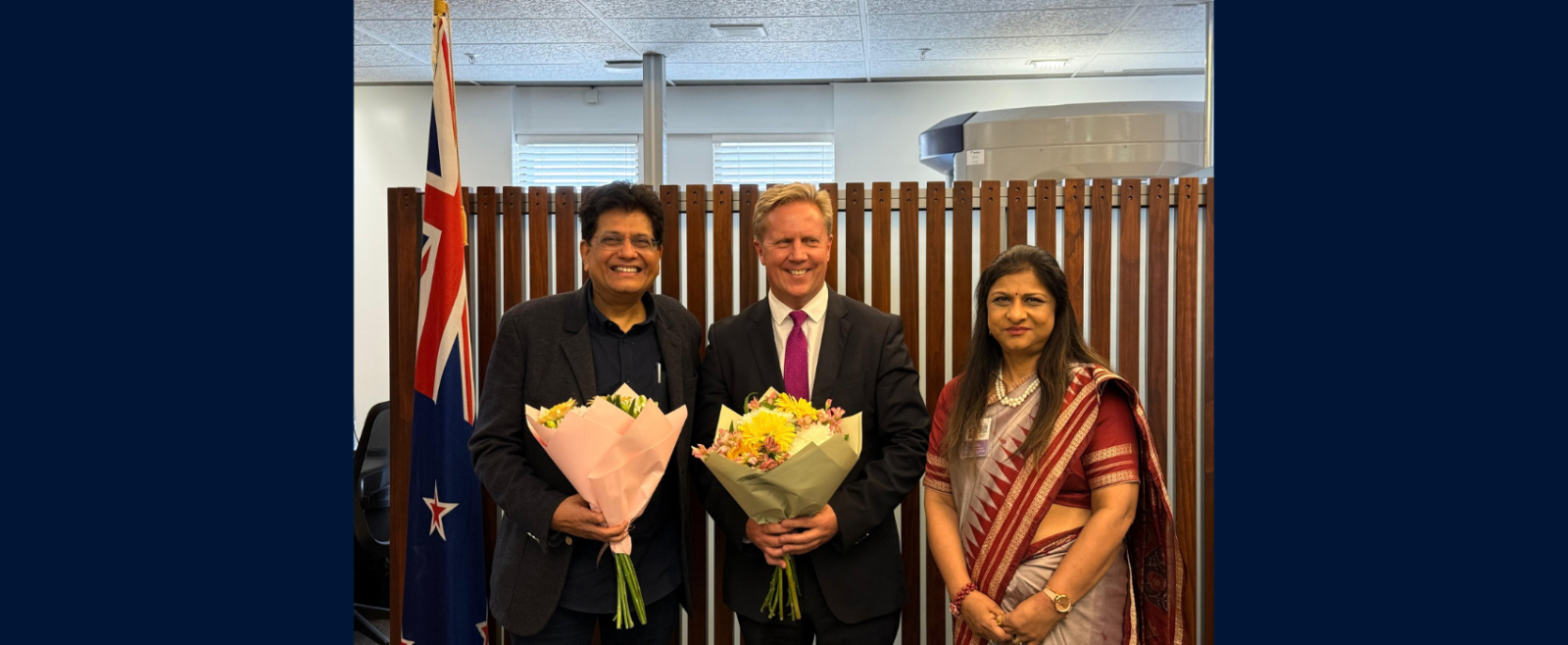 Official visit of Shri Piyush Goyal, Hon’ble Minister of Commerce and Industry, Government of India to New Zealand from 05-08 November, 2025.