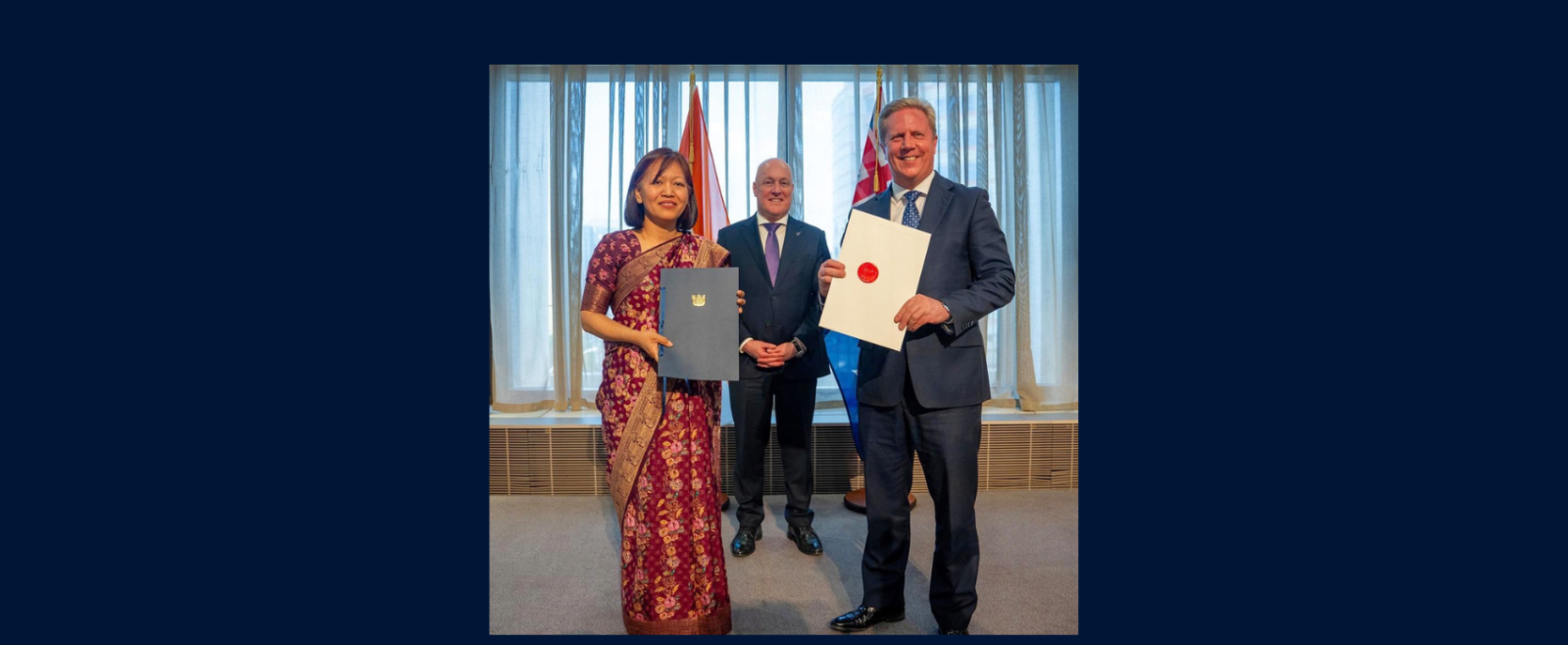India–New Zealand FTA: Diplomatic Notes exchanged following completion of respective domestic legal processes.