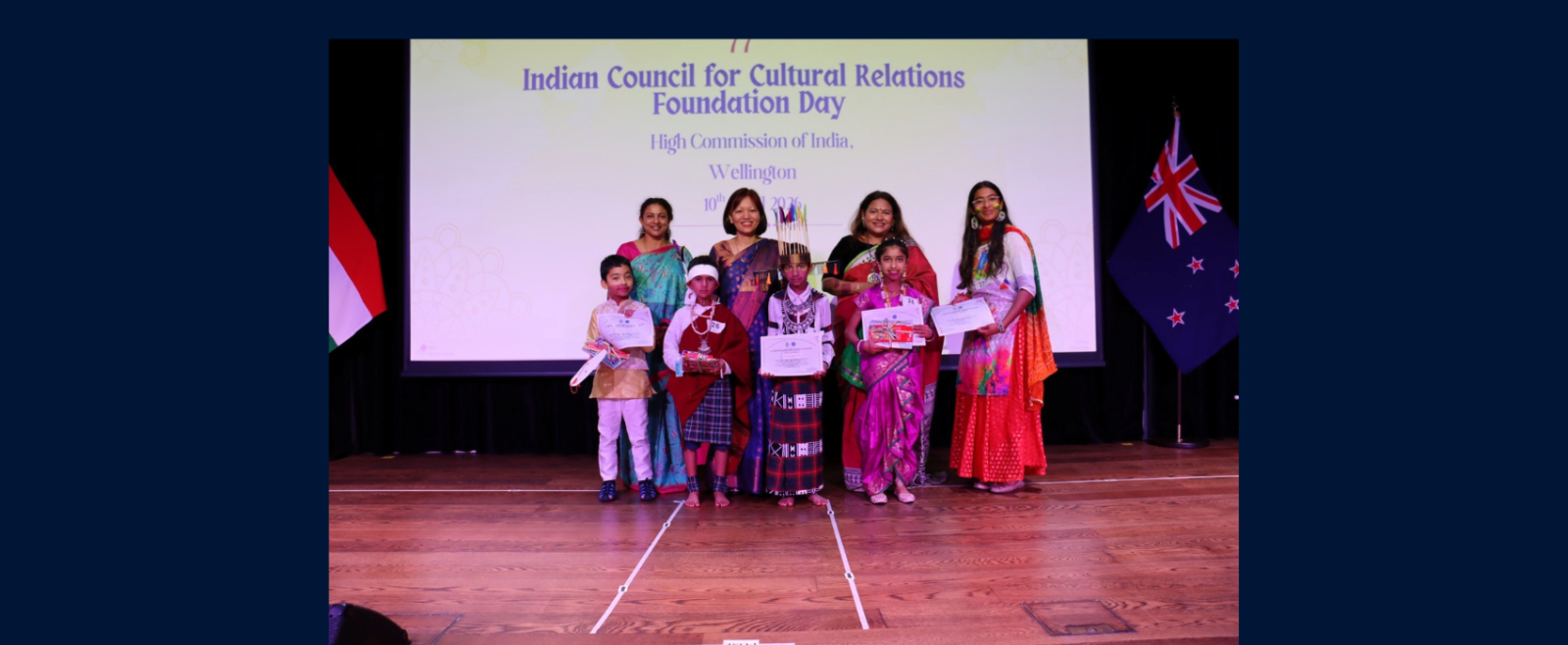 Celebration of 77th ICCR Day at the High Commission of India, Wellington