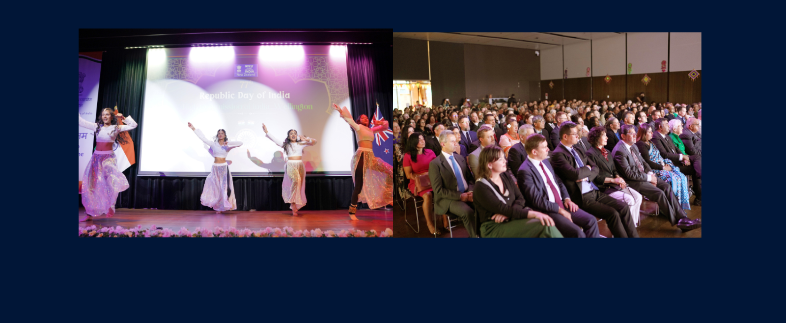 Reception on the occasion of the 77th Republic Day of India in Wellington, New Zealand