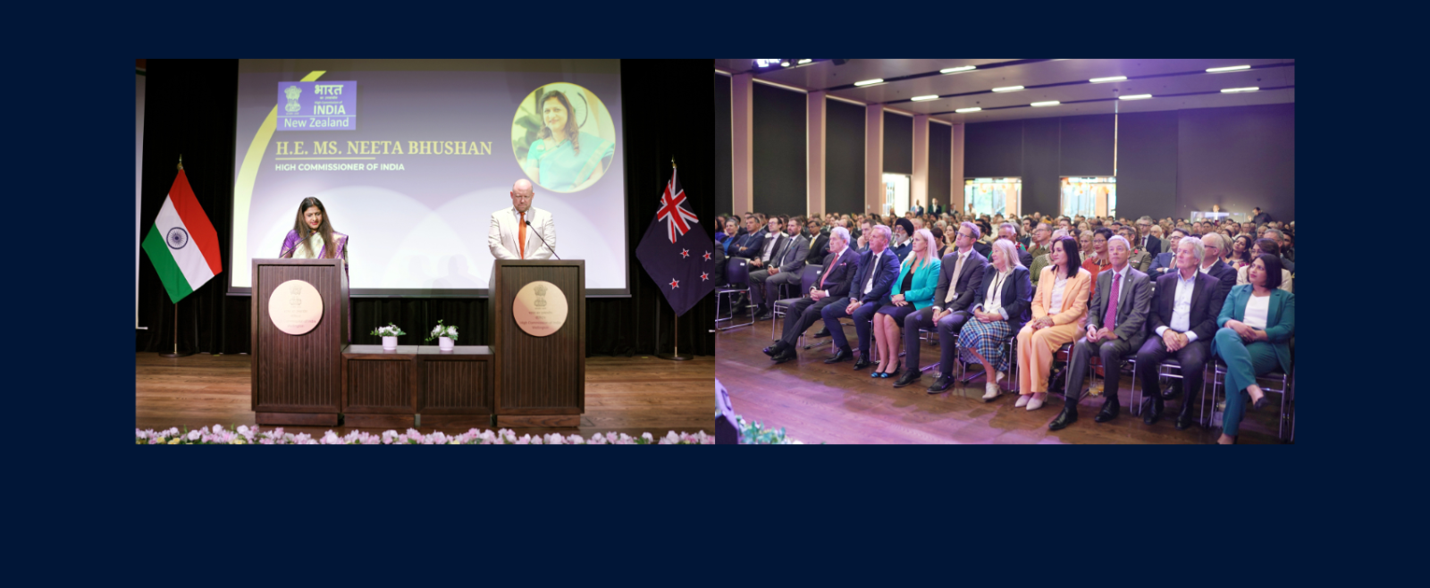 Reception on the occasion of the 77th Republic Day of India in Wellington, New Zealand