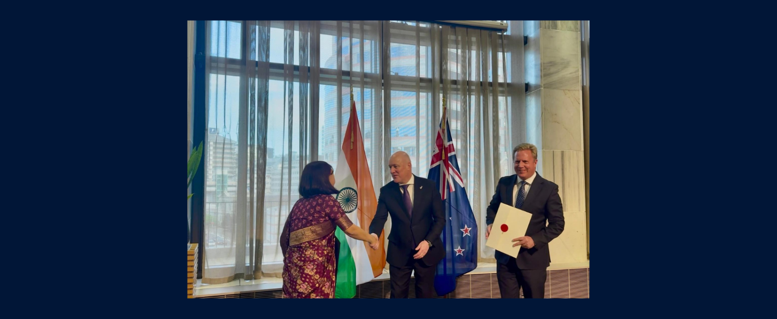 India–New Zealand FTA: Diplomatic Notes exchanged following completion of respective domestic legal processes.