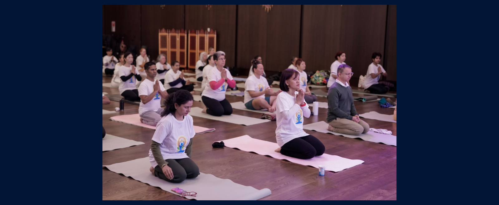 Celebration of 12th International Day of Yoga in collaboration with Heartfulness and Art of Living Foundation NZ at HCI premises