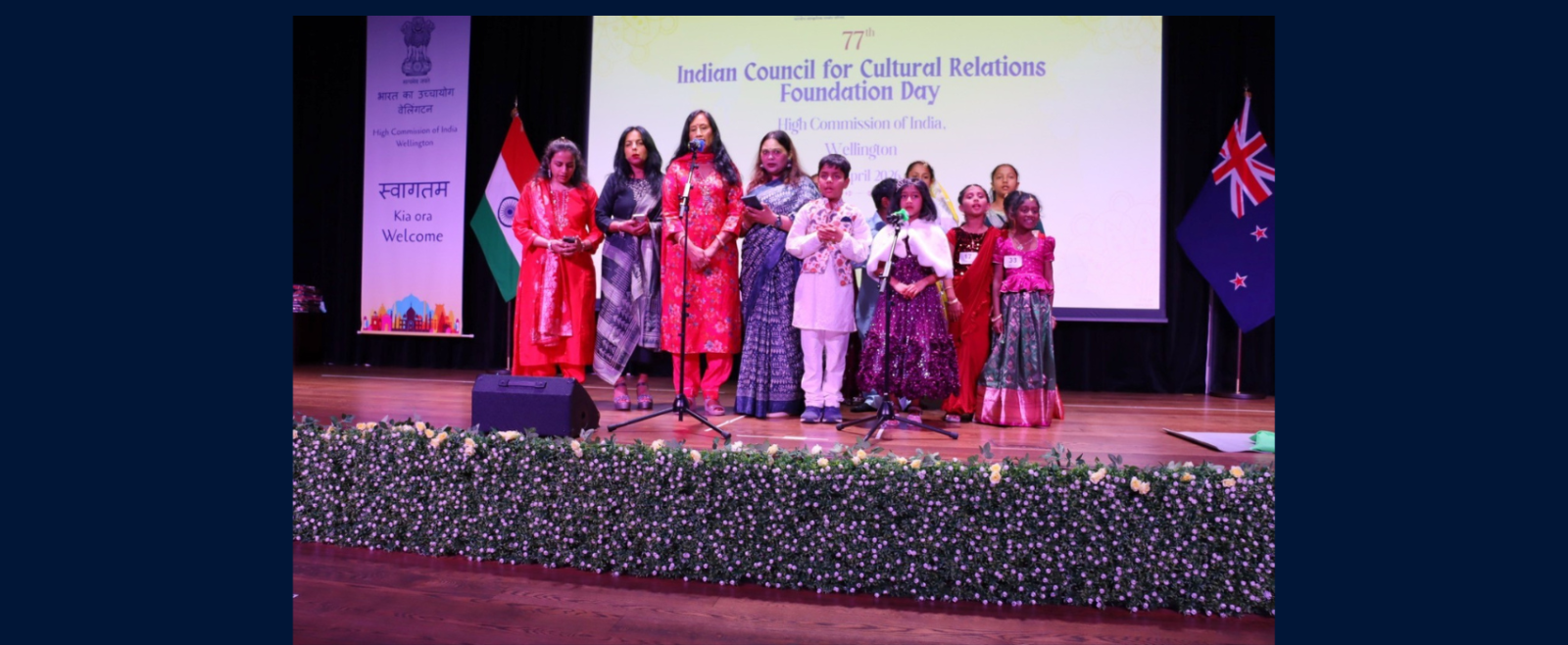 Celebration of 77th ICCR Day at the High Commission of India, Wellington