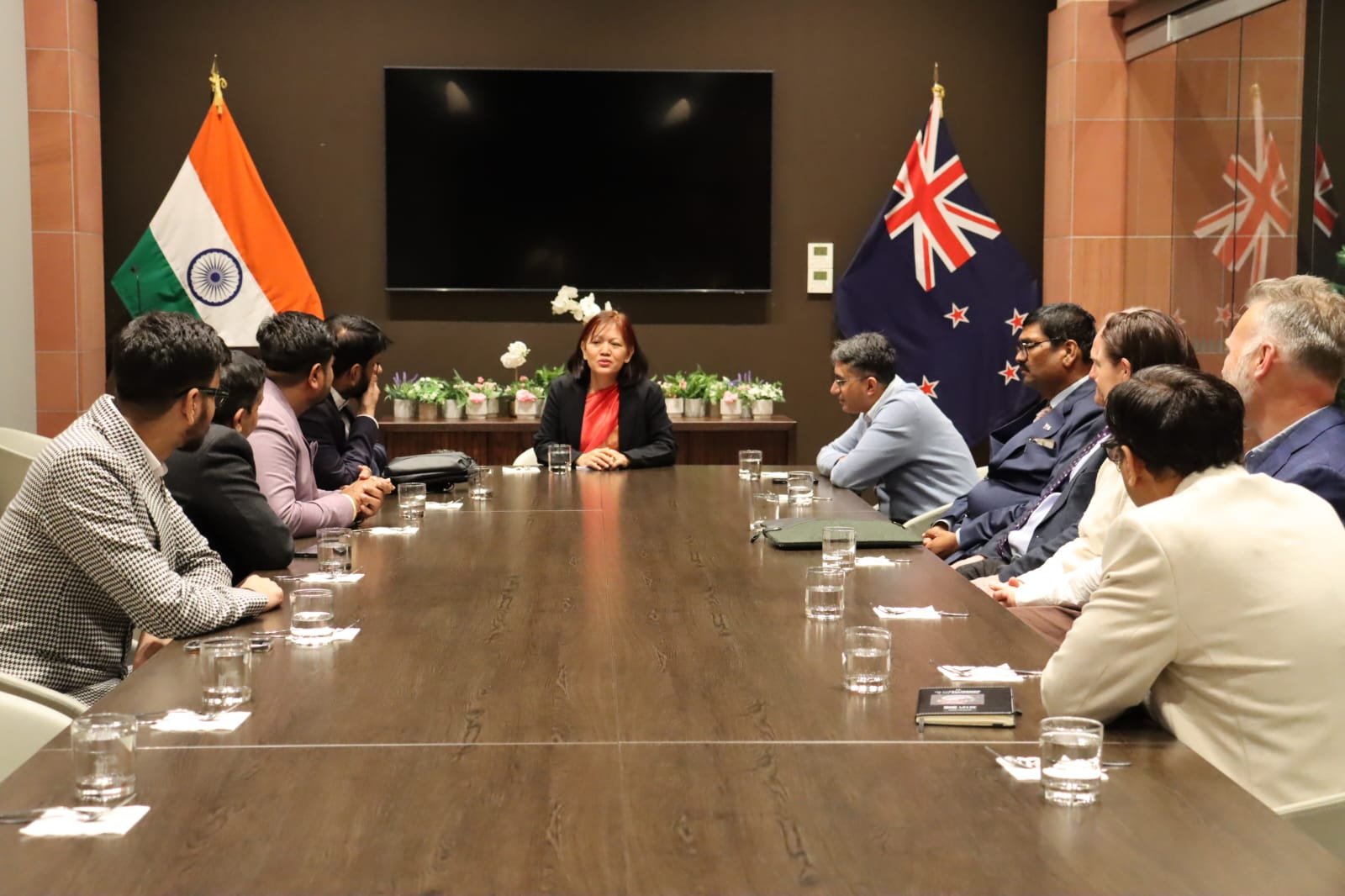 Indian delegation from 5 wool processing companies in Bikaner, Rajasthan, India’s pre-eminent wool manufacturing city, and NZ Wool Services International Ltd, are on a tour in New Zealand