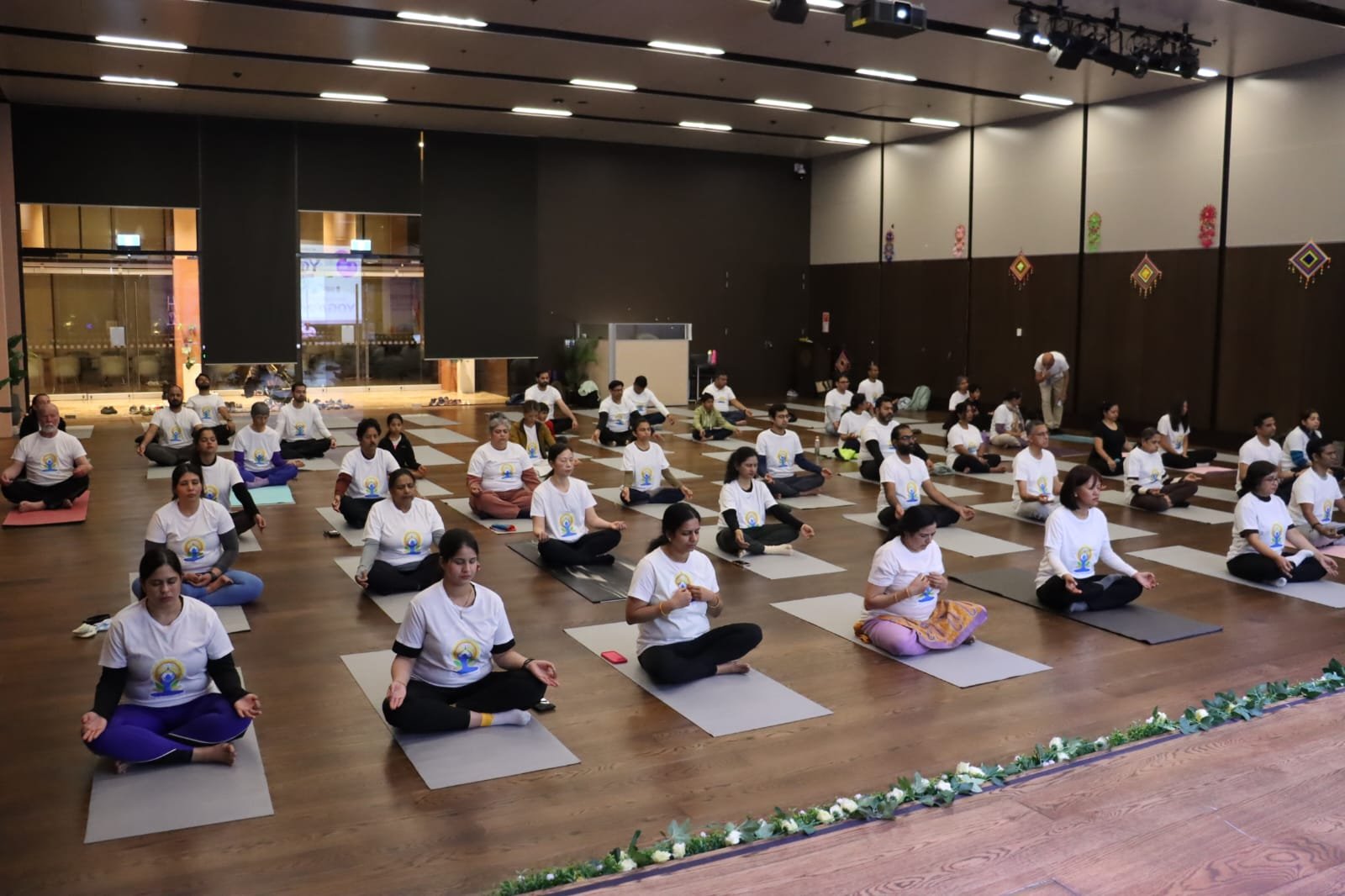 High Commission of India together with The Satsang Foundation New Zealand hosted the curtain raiser event for 12th IDY.