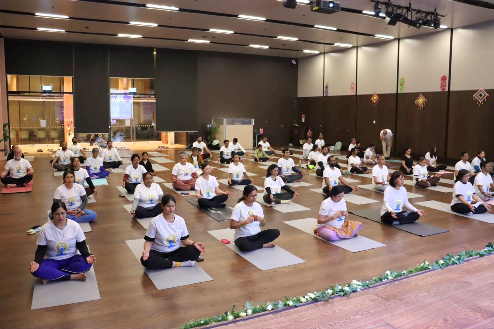 High Commission of India together with The Satsang Foundation New Zealand hosted the curtain raiser event for 12th IDY.