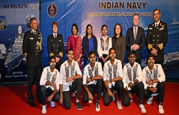 Visti of 2 Naval Ship of India in New Zealand