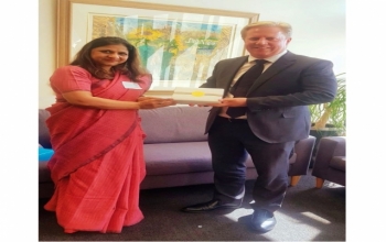 H.E. Neeta Bhushan met Hon’ble trade Minister of Trade and Agriculture Todd McClay MP